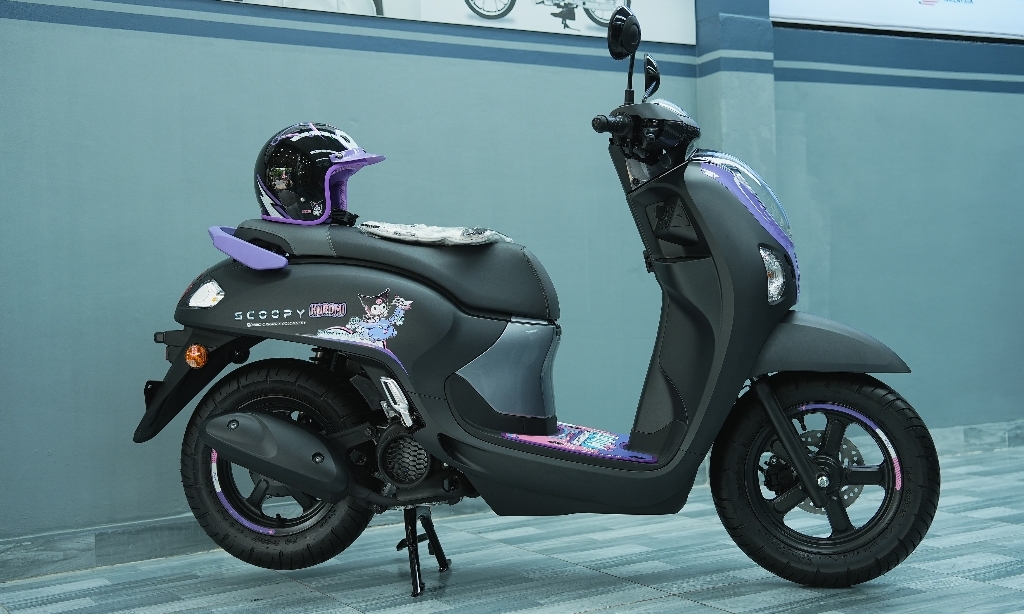Honda Scoopy Kuromi - xe ga siêu dễ thương về Việt Nam