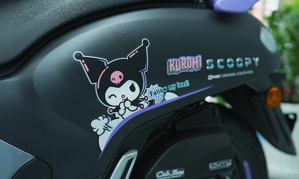 Honda Scoopy Kuromi - xe ga siêu dễ thương về Việt Nam
