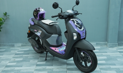 Honda Scoopy Kuromi - xe ga siêu dễ thương về Việt Nam