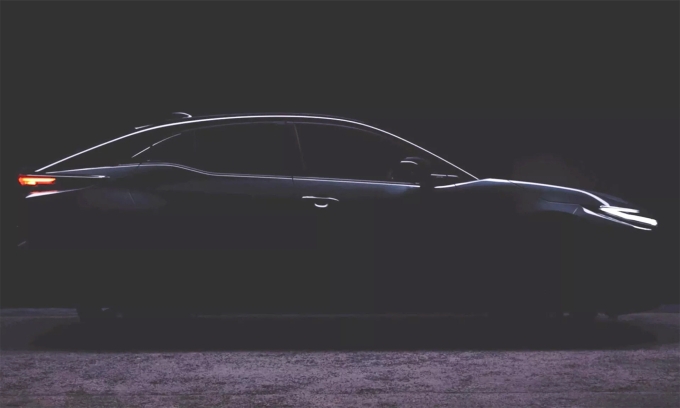 Thiết kế crossover điện mới của Toyota