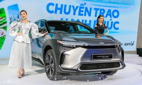 Thiết kế crossover điện mới của Toyota