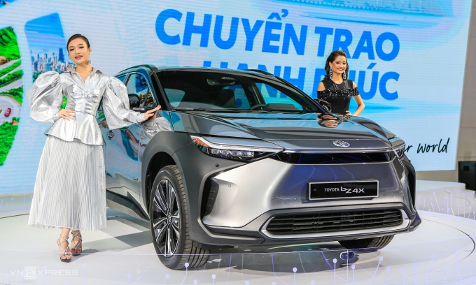 Thiết kế crossover điện mới của Toyota
