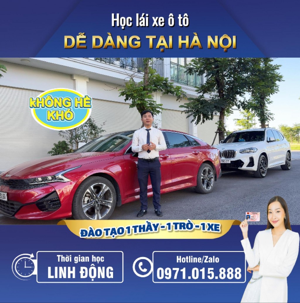 Tiếp nhận hồ sơ đăng ký học lái xe ô tô tại hà nội