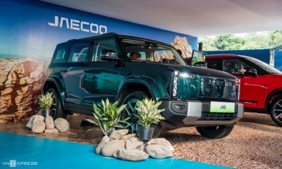 Xe điện phong cách SUV địa hình Jaecoo J6 ra mắt tại Việt Nam