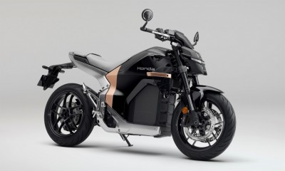 Mô tô chạy điện Honda WN7 lần đầu lộ diện