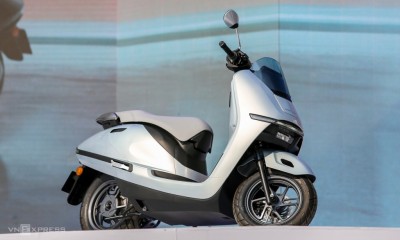 Trình làng xe máy điện Honda UC3 tại Việt Nam