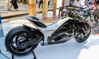 Xe máy điện cực dị của Honda EV Outlier Concept có mặt tại Việt Nam